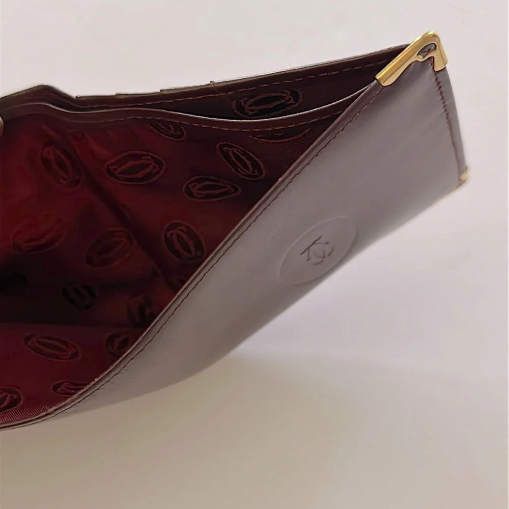 CARTIER || Unisex Bifold Wallet. Sz. OS - Picture 9 of 13